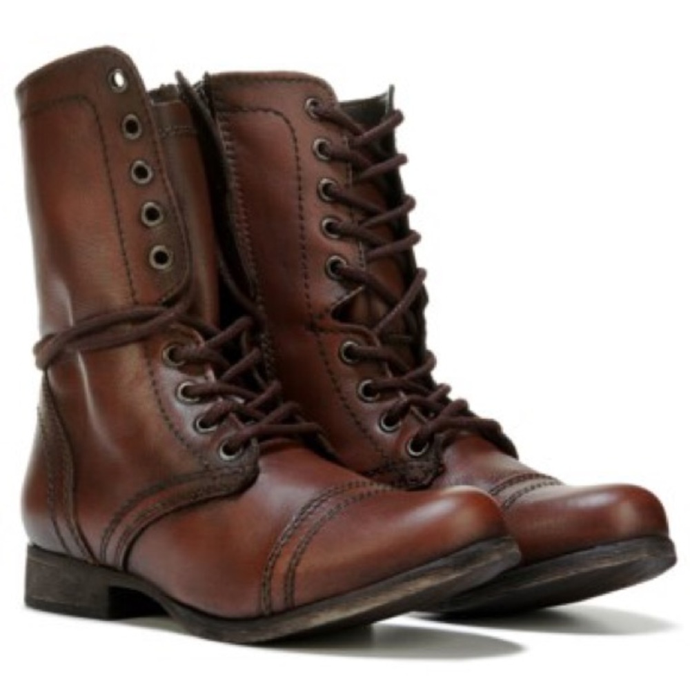 Call it Spring Brown Combat Boots